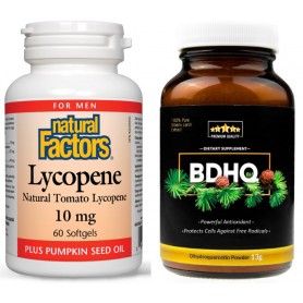 Pachet 2 Antioxidanti BDHQ + Licopen Forte