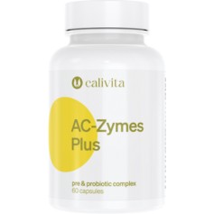 Probiotice, Ac-Zymes, 60 cps Calivita