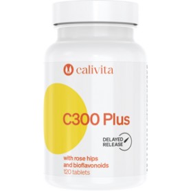 Vitamina C 300 Plus cu Bioflavonoide Calivita -  120 capsule