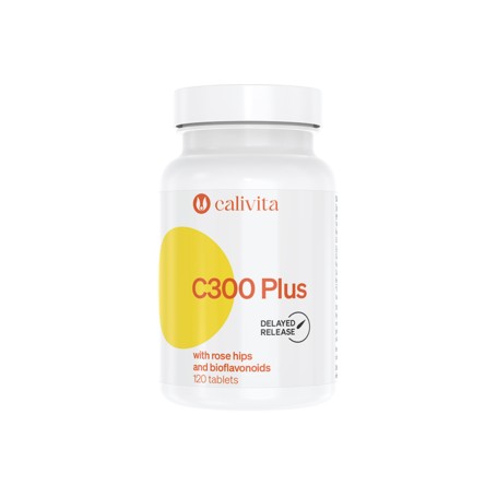 Vitamina C 300 Plus cu Bioflavonoide Calivita -  120 capsule