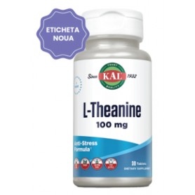 L-Theanine, 100mg,30 comprimate