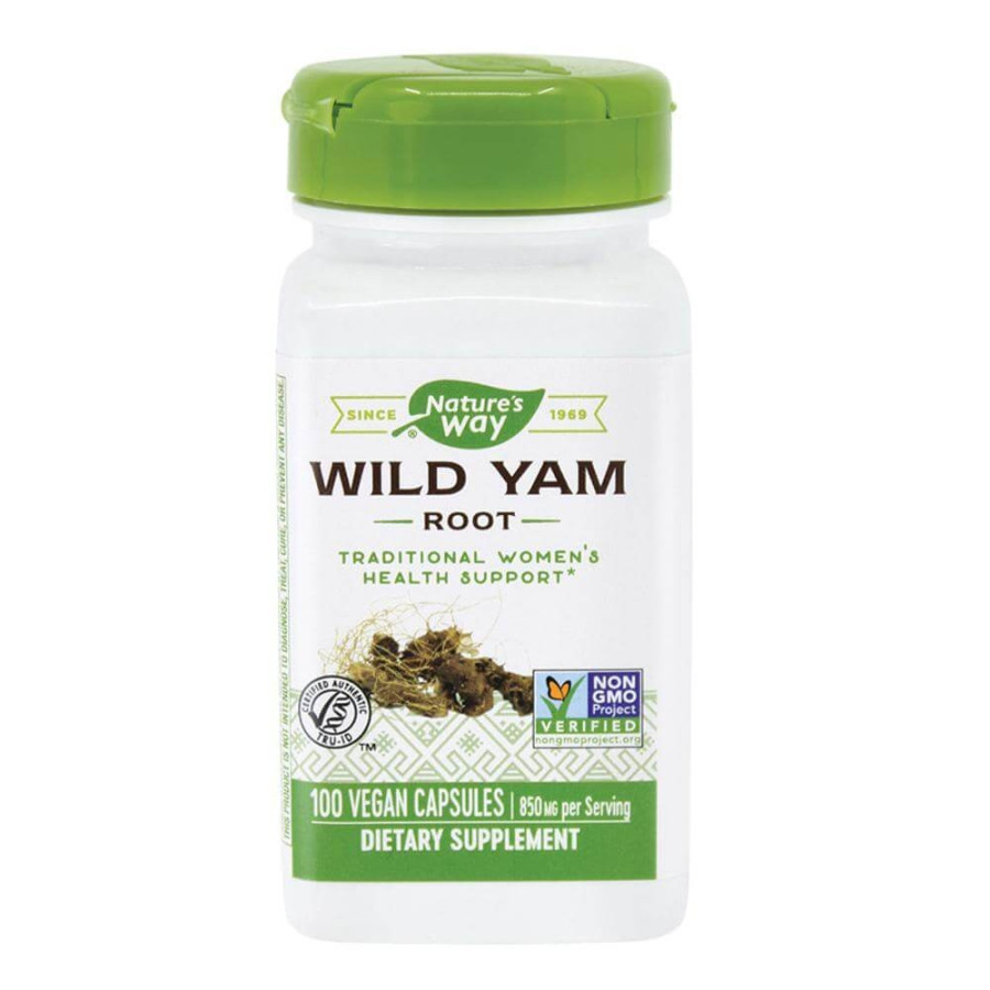 Wild Yam 425mg 100capsule vegetale Wild Yam 425mg 100capsule vegetale