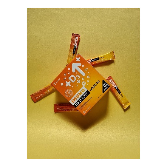 Vitamina D3 4000UI cu Vitamina C si Zinc, 30 plicuri Yasenka