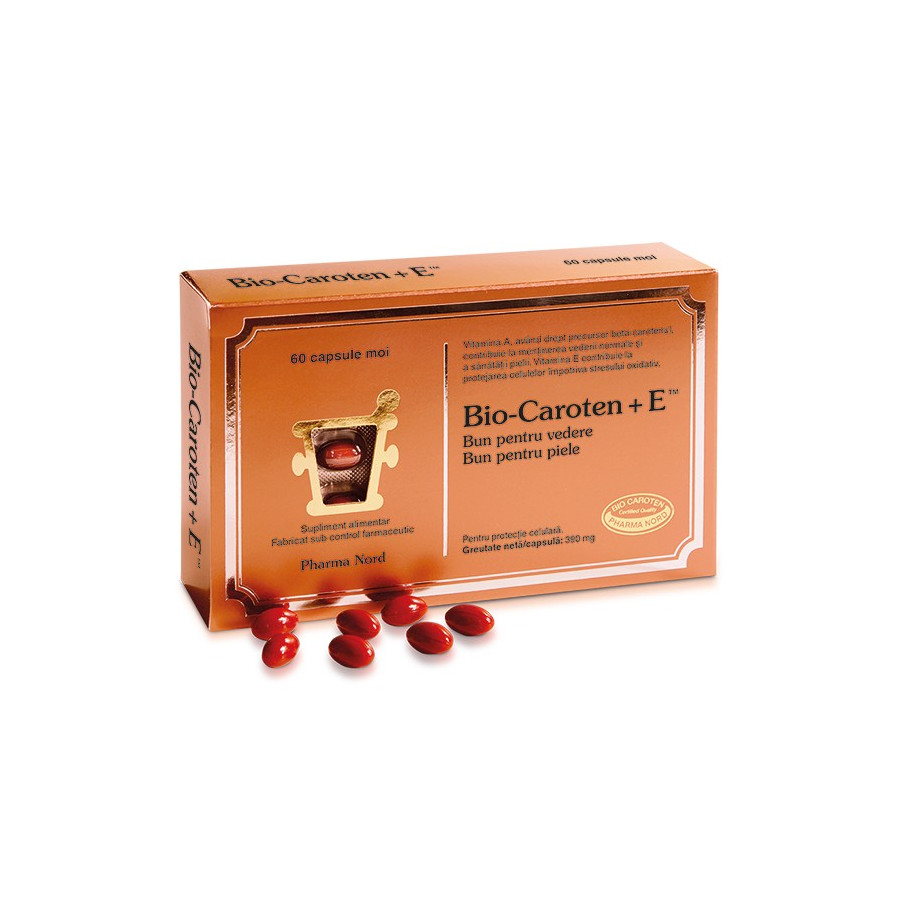 Bio Caroten + E, 60 capsule