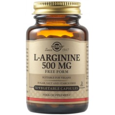 L-arginine 500mg veg.caps 50s SOLGAR