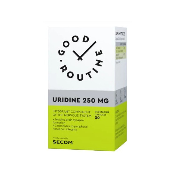 Uridine 250Mg, 30 capsule Secom