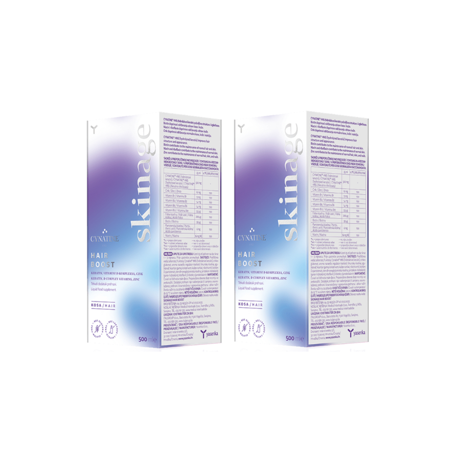 Hair Boost, 500ML, Vitamine pentru par, 2 flacoane