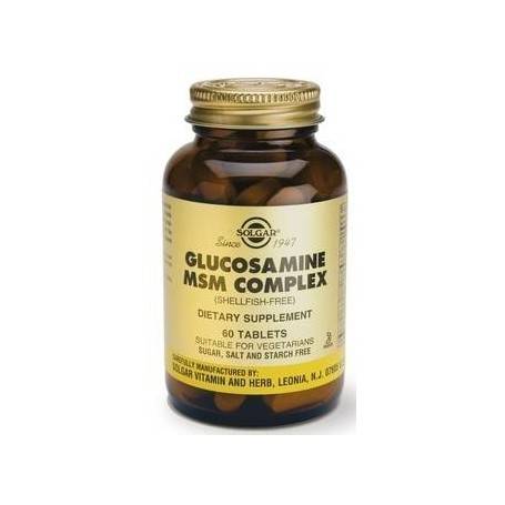 Glucosamine MSM Complex (Shellf.Free) tabs 60s SOLGAR