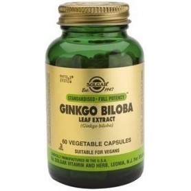 SPF Ginkgo Biloba Leaf extract veg.caps 60s SOLGAR